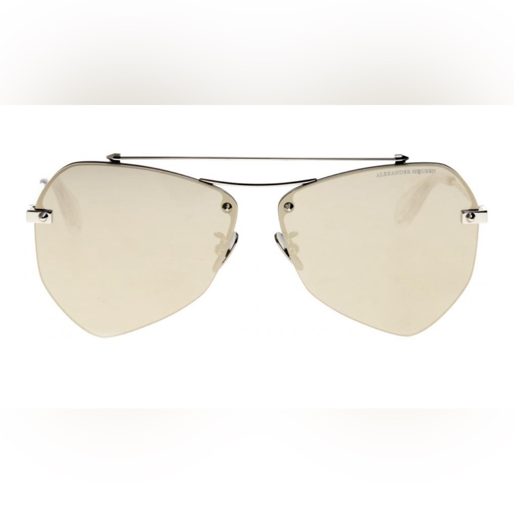 NWT ALEXANDER MCQUEEN AVIATOR SUNGLASSES